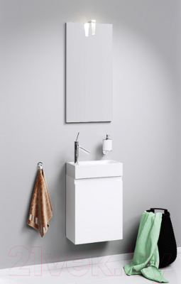 Тумба с умывальником Aqwella Леон -МР / Ln-MP.01.04/W