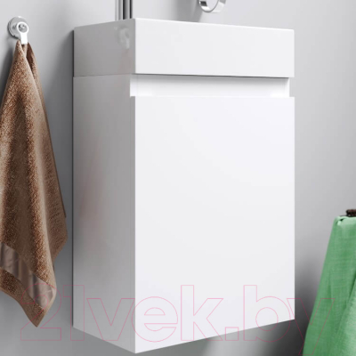 Тумба с умывальником Aqwella Леон -МР / Ln-MP.01.04/W