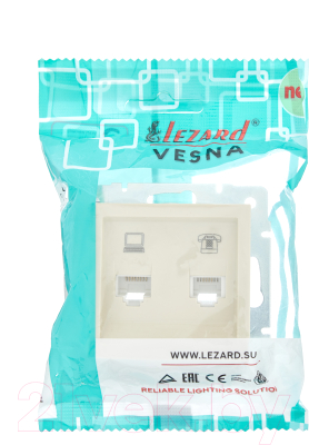 Розетка Lezard Vesna 742-0388-143