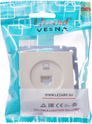 Розетка Lezard Vesna 742-0388-139