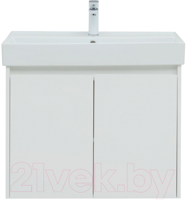 Тумба с умывальником Aquanet Nova Lite 75 / 302526 - фото