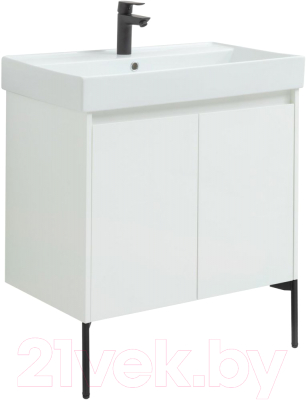 Тумба с умывальником Aquanet Nova Lite 75 / 302526