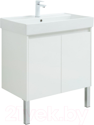 Тумба с умывальником Aquanet Nova Lite 75 / 302526