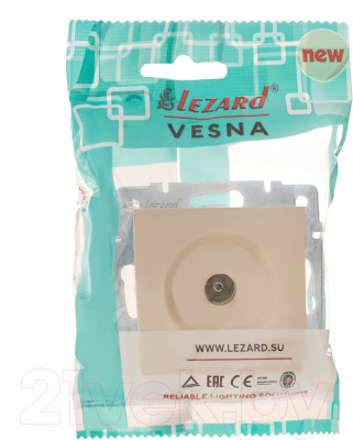 Розетка Lezard Vesna 742-0388-130