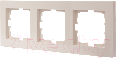 Рамка для выключателей и розеток Lezard Vesna 742-0300-148