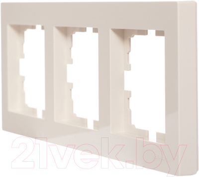 Рамка для выключателей и розеток Lezard Vesna 742-0300-148
