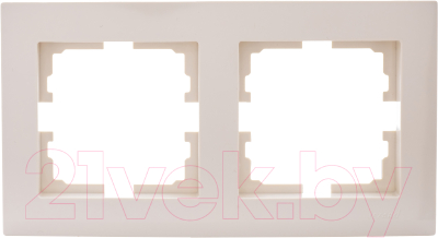 Рамка для выключателей и розеток Lezard Vesna 742-0300-147 - фото