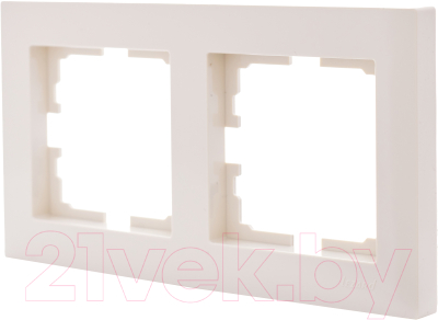 Рамка для выключателей и розеток Lezard Vesna 742-0300-147