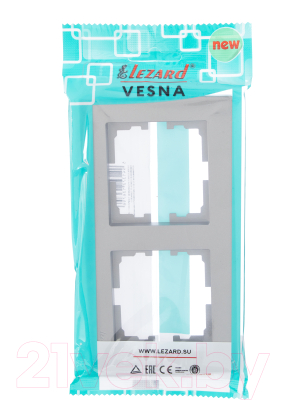 Рамка для выключателей и розеток Lezard Vesna 742-3500-147