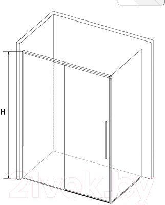 Душевой уголок RGW SV-42-G / 32324282-16