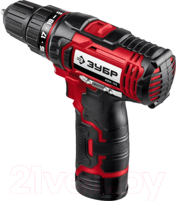 Аккумуляторная дрель-шуруповерт Зубр ДШЛ-125-22