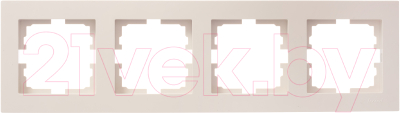 Рамка для выключателей и розеток Lezard Vesna 742-0300-149 - фото