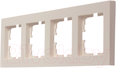 Рамка для выключателей и розеток Lezard Vesna 742-0300-149