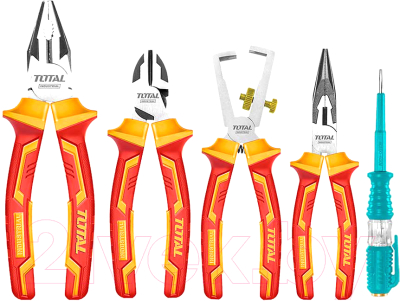 Универсальный набор инструментов TOTAL Диэлектрических / THKTV02P051 - фото