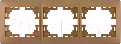 Рамка для выключателей и розеток Lezard Mira 701-1300-148 - фото