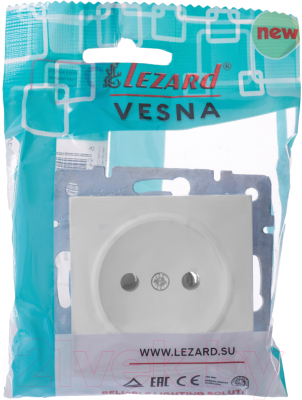 Розетка Lezard Vesna 742-0288-121B