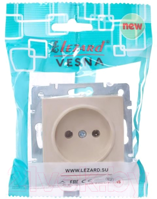 Розетка Lezard Vesna 742-0388-121B