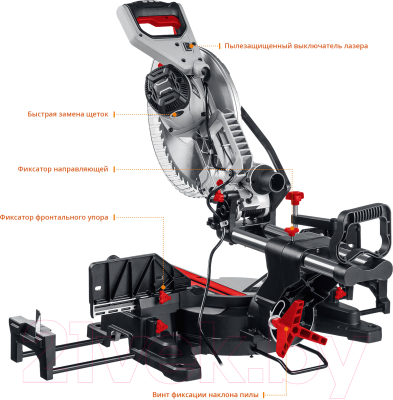 Торцовочная пила Зубр ЗПТ-305-1800 ПЛ