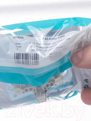 Розетка Lezard Vesna 742-0200-128B