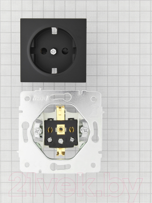 Розетка Lezard Vesna 742-4288-124B