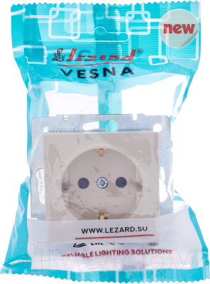 Розетка Lezard Vesna 742-0388-124B