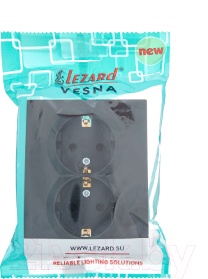 Розетка Lezard Vesna 742-4200-127B
