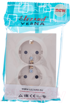 Розетка Lezard Vesna 742-0300-178B