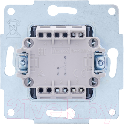 Выключатель Lezard Vesna 742-0288-105