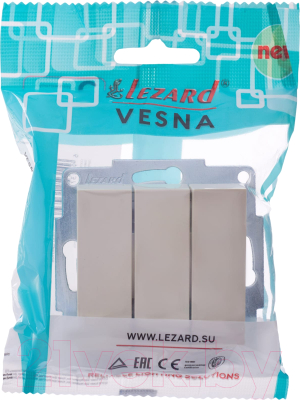 Выключатель Lezard Vesna 742-0388-109