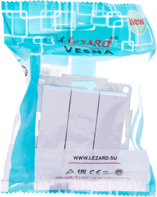 Выключатель Lezard Vesna 742-0288-109