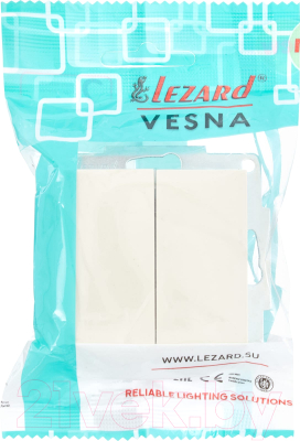 Выключатель Lezard Vesna 742-0388-101