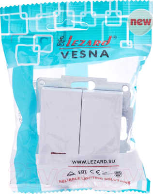 Выключатель Lezard Vesna 742-0288-112