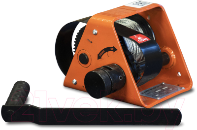 Лебедка ручная TOR GR-1000 25м / 1005973