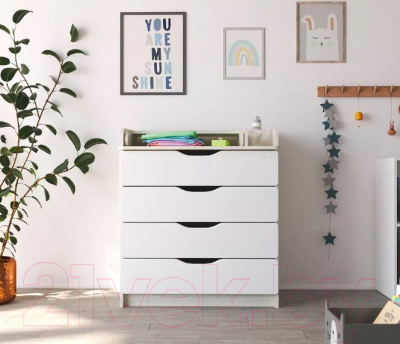 Комод пеленальный Pituso Wood 804 Сириус-2