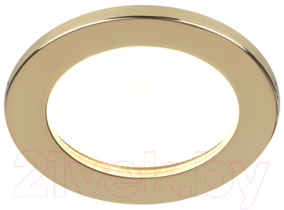 Точечный светильник ЭРА KL95 GD GX53 IP44 / Б0055810 - фото