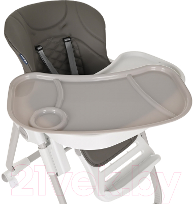 Стульчик для кормления Pituso Lerin / HC603-Eco-Grey (серый/экокожа)
