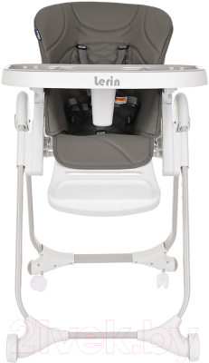 Стульчик для кормления Pituso Lerin / HC603-Eco-Grey (серый/экокожа)