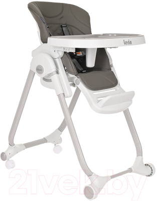 Стульчик для кормления Pituso Lerin / HC603-Eco-Grey (серый/экокожа)