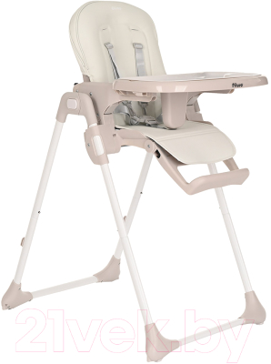 Стульчик для кормления Pituso Olimp / C1-Milk White (молочный/белый/экокожа) - фото