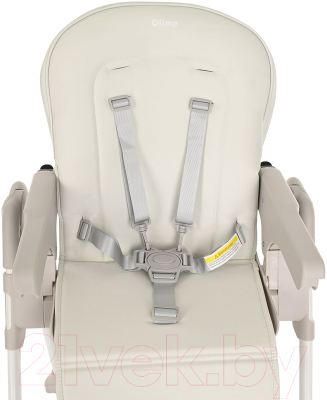 Стульчик для кормления Pituso Olimp / C1-Milk White (молочный/белый/экокожа)