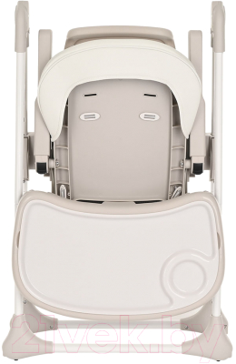 Стульчик для кормления Pituso Olimp / C1-Milk White (молочный/белый/экокожа)