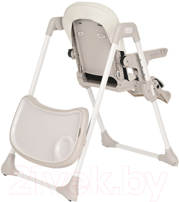 Стульчик для кормления Pituso Olimp / C1-Milk White (молочный/белый/экокожа)