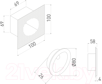 Светильник Elektrostandard MRL LED 1118