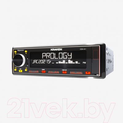 Бездисковая автомагнитола Prology CDP-8.1 Kraken