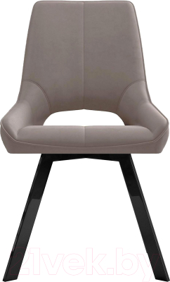 Стул DikLine 268 (микровелюр Z48 капучино/ножки черные)