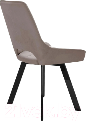 Стул DikLine 268 (микровелюр Z48 капучино/ножки черные)