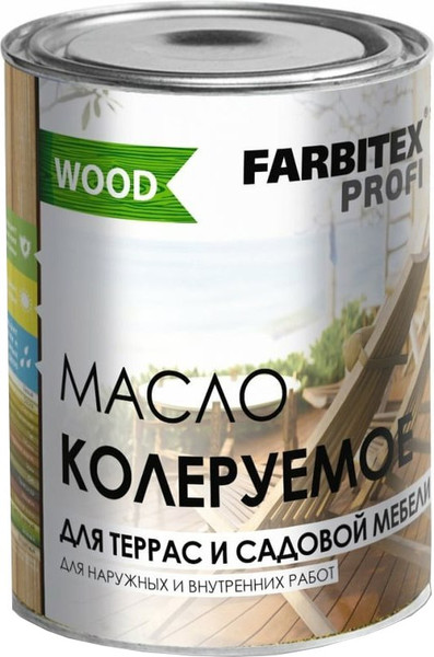Масло для древесины Farbitex Profi Wood - фото