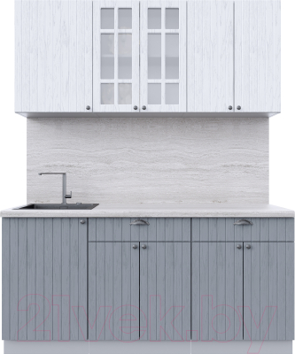 Готовая кухня Интерлиния Берес 1.7А - фото