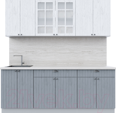 Готовая кухня Интерлиния Берес 2.1А - фото