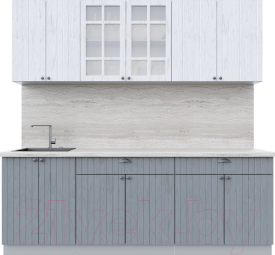 Готовая кухня Интерлиния Берес 2.2А - фото